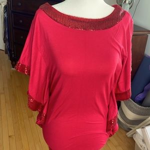 Used LaCite dress with above knee with sequins detail size s